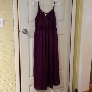 EUC Old Navy Silky Empire Maxi Large